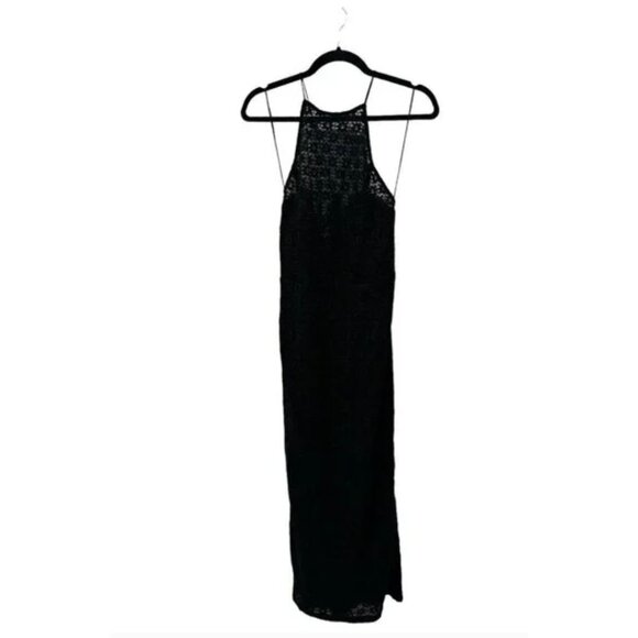 BARDOT Women Midi Black Lace Dress 2 - Picture 3 of 8